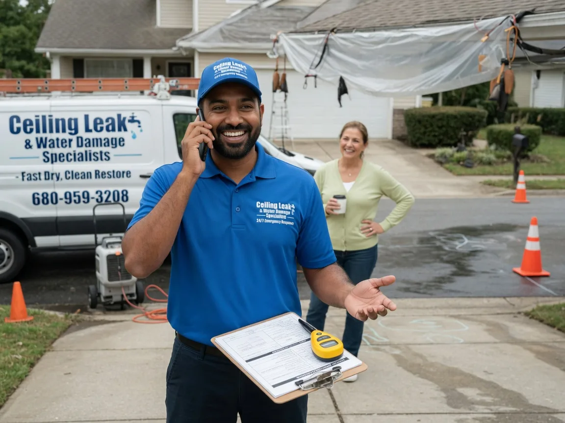 Ceiling Leak Cleanup North Tazewell, VA FAQs